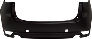 Rear Bumper Cover for Mazda CX-5 2017-2021, Primed (Ready to Paint), Suitable for 2019-2021 Models without Parking Aid Sensor Holes, Replacement