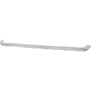 Rear Bumper Molding for Mercedes-Benz GL-Class (2013-2016), Upper Position, Chrome Finish, Excluding AMG Package and without Exhaust Tip Holes, Replacement