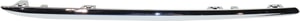 Rear Bumper Molding Impact Strip for Mercedes-Benz E-Class Sedan (2014-2016), Right Passenger Side, Chrome Finish, w/o AMG Styling Package, Replacement