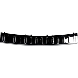 Rear Bumper Step Pad for Mercedes-Benz GLE-Class SUV 2016-2019, Center Position, Chrome Finish, Replacement