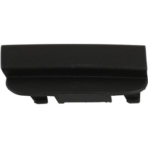Rear Bumper Tow Hook Cover for Mercedes-Benz C300 Sedan 2019-2021, Right Passenger Side, Lower, Textured Black with AMG Styling Package, Replacement
