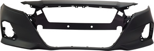 Front Bumper Cover for Nissan Altima, 2019-2022, Primed (Ready to Paint), Suitable for S (Base), SE (Special Edition), SL (Luxury), SR (Sport), SV (Sport Value) Models, Replacement