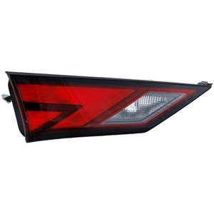 Tail Light Assembly for Nissan Sentra 2020-2023, Inner, Left Driver, Halogen, Replacement