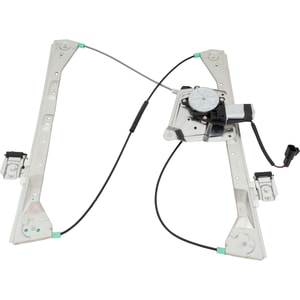Power Rear Window Regulator with Motor for 2001-2005 Pontiac Aztek, 2002-2007 Buick Rendezvous, Left Driver Side, Replacement