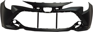 Front Bumper Cover for Toyota Corolla Hatchback, 2019-2022, Primed (Ready to Paint), Replacement