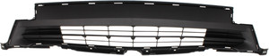 Front Bumper Grille for Toyota RAV4 2016-2018, Lower Position, Textured Black, Excludes SE Model, Replacement (CAPA Certified)