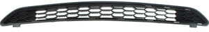 Front Bumper Grille for Toyota RAV4 SE Model 2016-2018, Upper, Textured Dark Gray, Without Front View Camera, Replacement (CAPA Certified)
