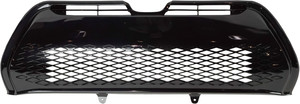 Front Bumper Grille for Toyota Corolla, SE/XSE/50th Anniversary Special Edition Models, 2017-2019, Black, Replacement (CAPA Certified)