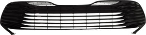 Front Bumper Grille for Toyota Camry Hybrid LE Model 2018-2020, Painted Silver Black, Replacement