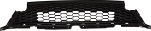 Front Bumper Grille for Toyota RAV4 SE Model, 2016-2018, Lower Position, Textured Dark Gray, No. 2, Replacement