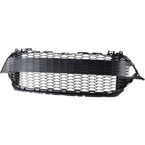 Front Bumper Grille for 2019-2022 Toyota Corolla, Hatchback Model, Primed (Ready to Paint) Gray, Replacement