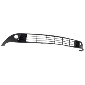 Front Bumper Grille for Toyota Prius 2019-2022, Textured Black, with Fog Light Holes, Replacement