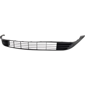 Front Bumper Grille for Toyota Prius 2019-2022, Textured Black without Fog Light Holes, Replacement