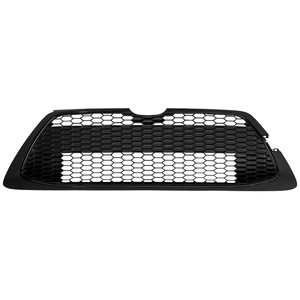 Front Bumper Grille for Toyota Corolla 2020-2022, Textured Black with Black Molding, Includes Tow Hook Hole, Designed for L/LE Sedan Models, Replacement