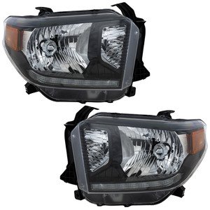 2014 - 2014 Toyota Tundra Headlight Assembly - Right Passenger (Pair, Driver & Passenger)