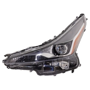 LED Headlight Assembly for Toyota Prius 2019-2022, Left Driver, Without Fog Light Holes, Excluding 20th Anniversary and Nightshade Editions, Non-Adaptive, Replacement