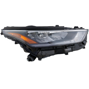 LED Headlight Assembly for 2020 Toyota Highlander, Right Passenger Side, Compatible with L/LE/XLE Models, Replacement