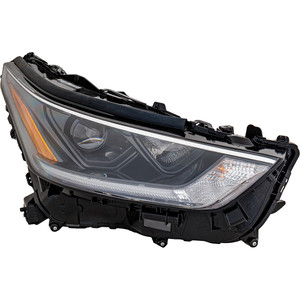 LED Headlight Assembly for 2021 Toyota Highlander L, LE, XLE, Hybrid Models, Right Passenger Side, Replacement