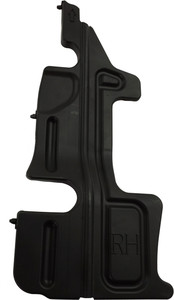 Radiator Support Right Passenger Side Deflector for Toyota Corolla/Matrix 2011-2013, Plastic, Suitable for Matrix with 2.4L Engine, Replacement