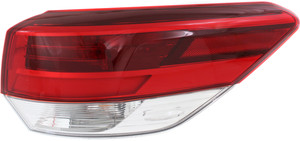2017 - 2017 Toyota Highlander Tail Light Rear Lamp - Right Passenger