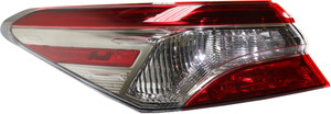 2018 - 2019 Toyota Camry Tail Light Rear Lamp - Left Driver