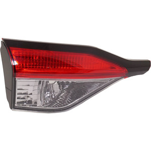 Tail Light for Toyota Corolla 2020-2022, Left Driver Side, Outer, Lens and Housing, Halogen, Compatible with XLE/XSE Models, Sedan, Replacement (CAPA Certified)