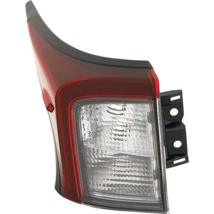Tail Light for Toyota Prius 2019-2022, Left Driver, Outer, Lens and Housing, Replacement