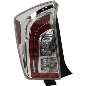 Tail Light Lens and Housing for Toyota Prius 2012-2015, Left Driver, Replacement