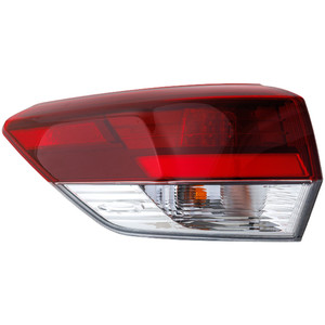 2019 - 2019 Toyota Highlander Tail Light Rear Lamp - Left Driver