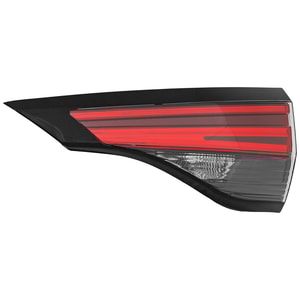 Tail Light Assembly for Toyota Sienna 2021-2022, Right Passenger Inner Halogen, LE/XLE Models, Replacement