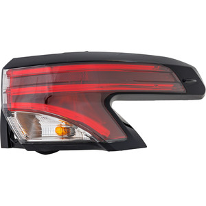 Tail Light Assembly for Toyota Sienna 2021-2022, Right Passenger Side, Outer, Halogen, LE/XLE Models, Replacement