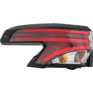 Outer Tail Light Assembly for Toyota Sienna 2021-2022, Halogen, Left Driver, Compatible with LE/XLE Models, Replacement