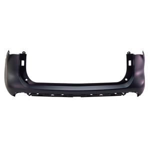 Upper Rear Bumper Cover for Toyota Highlander 2020-2023, Primed (Ready to Paint), Suitable for L, LE, XLE, Hybrid LE, Hybrid XLE, XSE Models, Replacement
