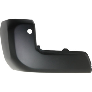 Rear Bumper End Cap for Toyota Tacoma 2016-2023, Left Driver Side, Textured, with Park Assist Sensor Holes, Replacement (CAPA Certified)