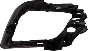 Front Fog Light Molding for Volkswagen Jetta 2016-2018, Right Passenger, Textured Black, GLI/2018 Wolfsburg Edition Models, Replacement