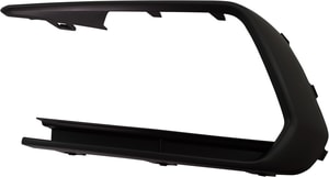 Front Fog Light Molding for 2016-2018 Jetta, Left Driver Side, Black, Compatible with GLI and 2018 Wolfsburg Edition Models, Replacement