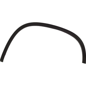 OE Style Rear Wheel Opening Molding for Volkswagen Tiguan 2012-2018, Textured Black, Left Driver, 1-Piece, without R-Line Package, Replacement