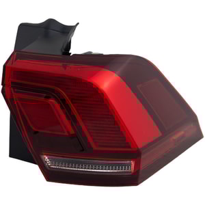 LED Tail Light Assembly for Volkswagen Tiguan 2018-2023, Tiguan Limited 2017-2018, Right Passenger Outer, Replacement
