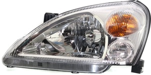 Headlight Lens and Housing for 2002-2007 Suzuki Aerio, Left Driver, Replacement