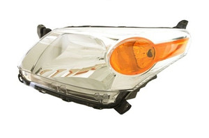 Headlight for Scion XD 2008-2012, Left Driver Side, Lens and Housing, CAPA-Certified Replacement