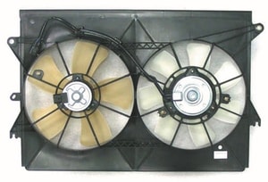 Radiator Cooling Fan Assembly for 2005 - 2010 Scion tC, Engine Cooling Fan Assy with Motor, Blade, Shroud Assembly, Replacement,  1671128170-PFM