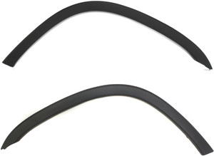 Front Wheel Opening Molding for Honda CR-V 1997-2001, Pair/Set of 2 (Right Passenger and Left Driver) Replacement