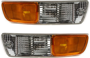 Corner Light Pair/Set for Toyota RAV4 1998- (Right Passenger and Left Driver), Lens and Housing, Pair/Set of 2 Replacement