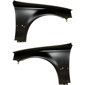 Front Fender Pair/Set for 1999-2000 Honda Civic, Right Passenger and Left Driver, Primed (Ready to Paint) Replacement