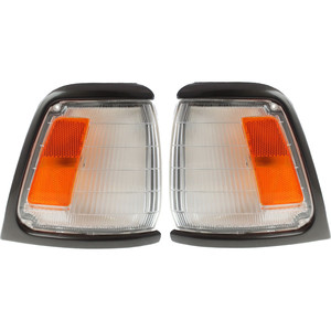 Corner Light Assembly for Toyota Pickup 1989-1991, Right Passenger and Left Driver, Pair/Set of 2, Replacement