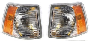 Set of 2 Lens and Housing Pair/Set for VOLVO 85 Series 1993-1997, Replacement