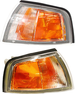 Corner Light Assembly for Mitsubishi Mirage 1997-2002, Right Passenger and Left Driver, Pair/Set of 2, Replacement