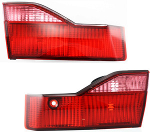 Tail Light Pair/Set for Honda Accord 1998-2000, Right Passenger and Left Driver, Inner, Lens and Housing, Sedan, Replacement