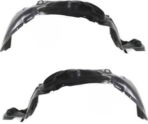 Front Fender Liner Pair/Set for Toyota Corolla 1993-1997, Right Passenger and Left Driver Side Replacement