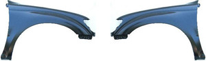 Front Fender Pair/Set for 1995-2000 Tacoma, Right Passenger & Left Driver, Primed (Ready to Paint), for RWD (with Pre-Runner Model)/4WD (Four-Wheel Drive) Replacement by Toyota